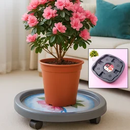 Heavy Duty Gas Cylinder Trolley – Smooth 360° Movement & High Load Capacity