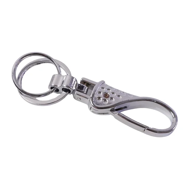 Heavy Duty Metal Key Holder – Durable with Swivel Hook for Everyday Use