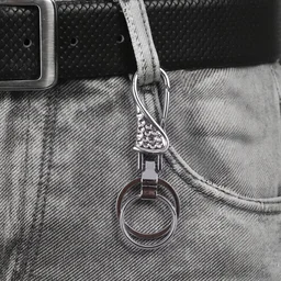 Heavy Duty Metal Key Holder – Durable with Swivel Hook for Everyday Use