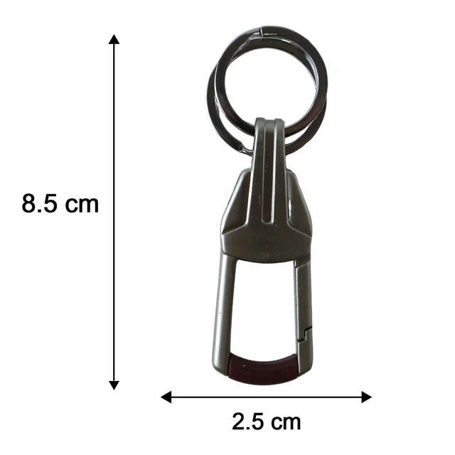 Heavy Duty Metal Key Holder – Secure & Durable Carabiner Clip