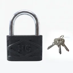 Heavy Duty Padlock – 60mm Iron Lock with 3 Keys | AutoSafeo