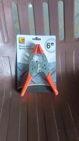 Heavy Duty Spring Clamp 6 Inch – Metal, 3 Inch Jaw | Indo Glow