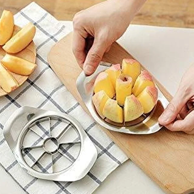 Heavy Duty Stainless Steel Apple Cutter & Slicer – Effortless & Precise
