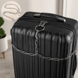 Heavy Duty Steel Luggage Lock Chain – 67 Inch Anti-Theft Travel Security