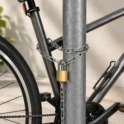 Heavy Duty Steel Luggage Lock Chain – 67 Inch Anti-Theft Travel Security