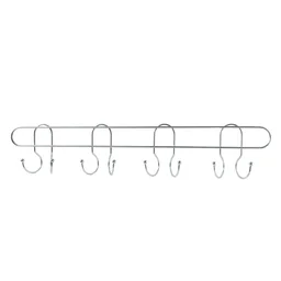 Heavy Duty Wall Mounted Hook Rack – Durable Stainless Steel Organizer
