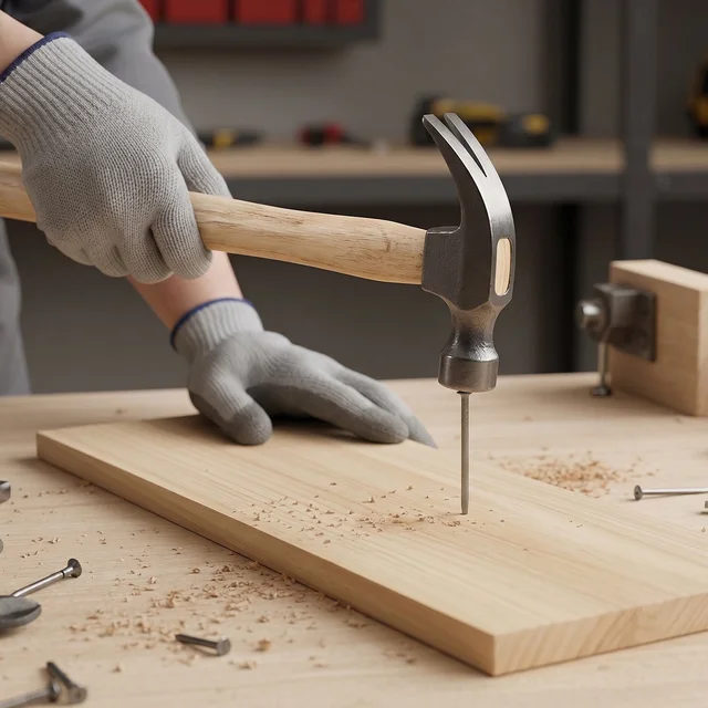 Heavy Duty Wooden Handle Claw Hammer – Durable & Precise Tool