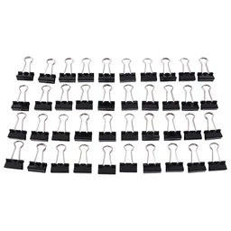 Heavy-Duty Binder Clips – Strong 19 mm Metal, 40 Pc Set