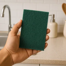 Heavy-Duty Kitchen Scrubber Pad – Durable 4x6 Inch Cleaning