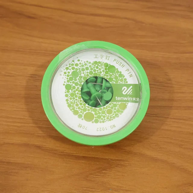 Heavy-Duty Plastic Push Pins – Reliable for Office & Home Use