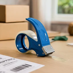 Heavy-Duty Tape Dispenser – Sharp Steel Blade for Fast Sealing