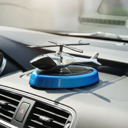 Helicopter Car Air Freshener – Stylish Rotating Dashboard Perfume