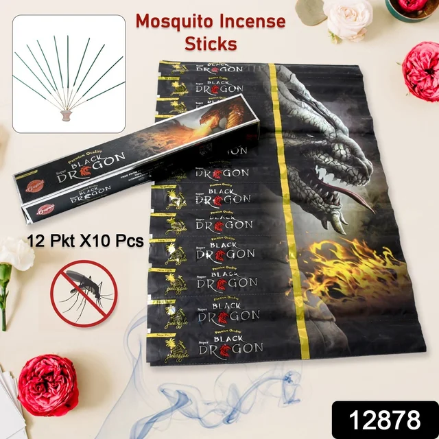 Herbal Mosquito Agarbatti – 120 Natural Sticks | FlyTamer