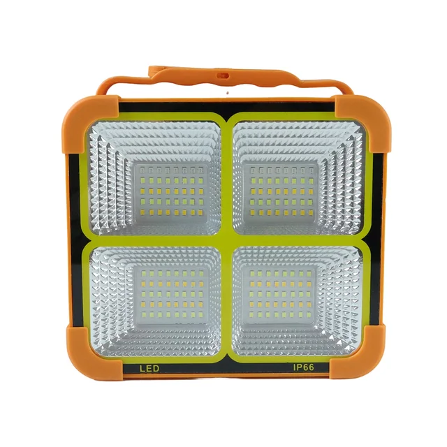 High Power Solar LED Flood Light – Rechargeable Outdoor Security