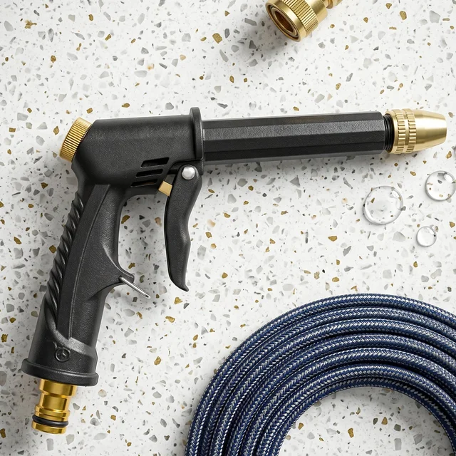 High Pressure Water Spray Gun – Powerful Cleaning Tool for Car & Garden