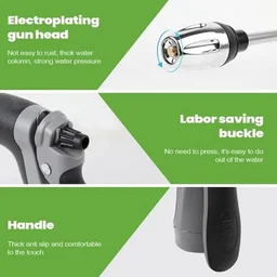 High Pressure Water Spray Gun – Powerful Cleaning Tool for Car & Garden