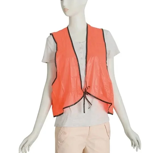 High Visibility Safety Vest – Soft PVC, Tie Closure | FlexArmor