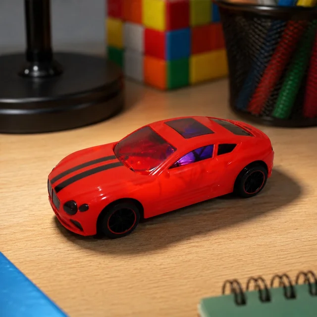 High-Speed Remote Control Sports Car – Durable, Bright Lights & Quick Movements