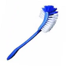 Hockey Stick Toilet Brush – Ergonomic 2-in-1 Cleaner | Velvet Wipe