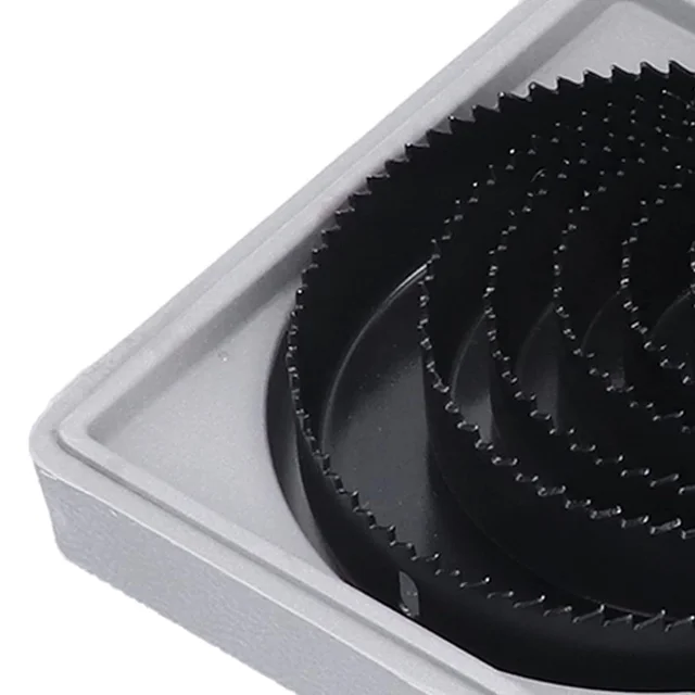 Hole Saw Kit – Carbon Steel 18 Pcs Set for Wood & Plastic | BoltForce
