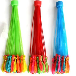 Holi Water Balloons – 111 Pcs Self-Tying Fun | Dollovia