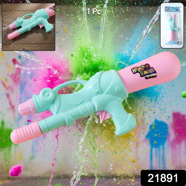 Holi Water Gun Toy – Lightweight Manual Pichkari for Kids