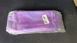Holographic Waterproof Travel Cosmetic Pouch – Stylish & Durable