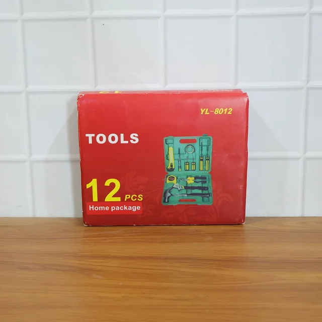 Home Tool Kit – Essential 12-Piece Household Repair Set