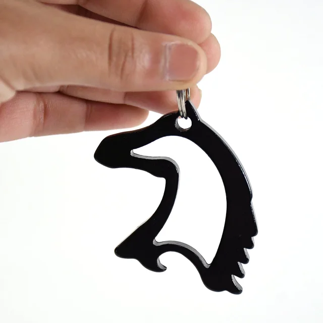 Horse Face Keychain – Durable Metal Equestrian Accessory | Styleva