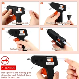 Hot Melt Glue Gun – 40W Rapid Heating for Precise Crafting