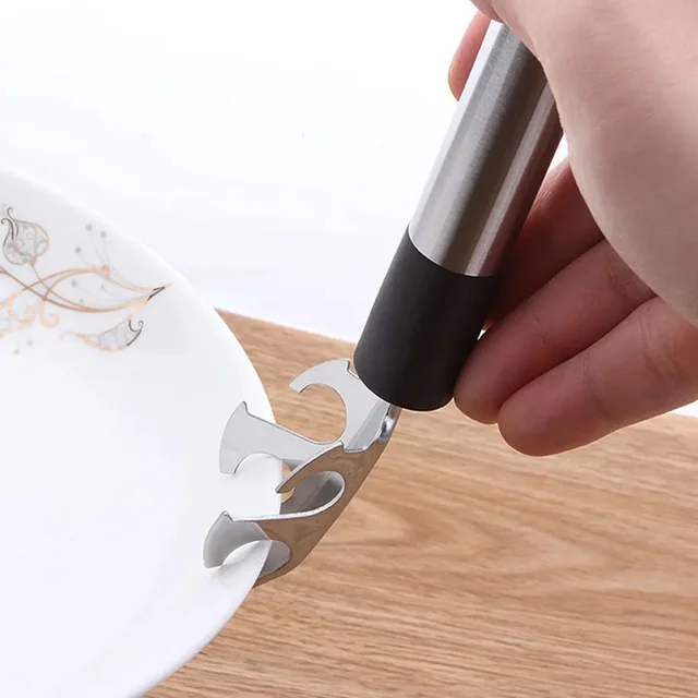Hot Pot Gripper – Stainless Steel Pan Lifter with Ergonomic Handle