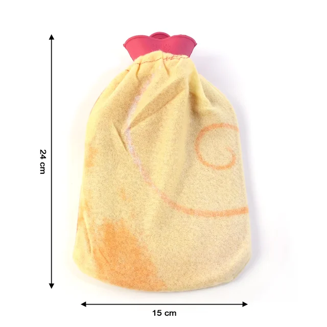 Hot Water Bag – Reusable Pain Relief with Soft Fabric Cover