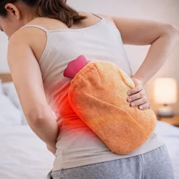 Hot Water Bag – Reusable Pain Relief with Soft Fabric Cover