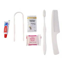 Hotel Guest Toiletry Kit – Complete 6-in-1 Travel & Hygiene Set
