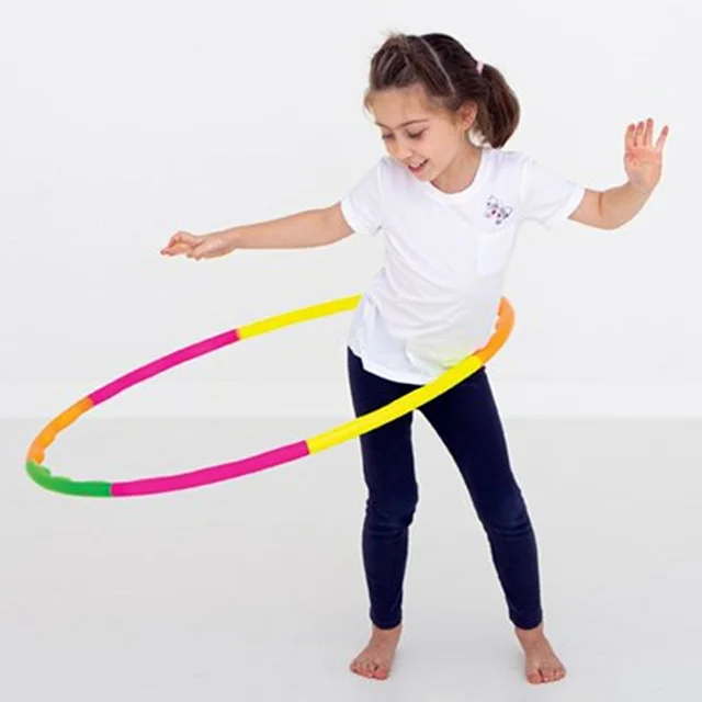 Hula Hoop Exercise Ring – Interlocking & Adjustable for All Ages | FitFuzion