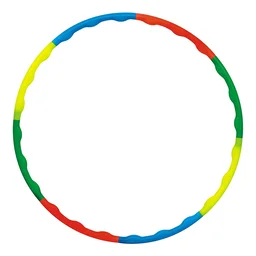 Hula Hoop Exercise Ring – Interlocking, Adjustable Fitness | FitFuzion