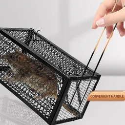 Humane Mouse Trap – Foldable Live Catch Cage for Rodents |