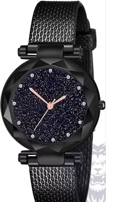 Magnetic Chain magnet strap with bracelet hand watch girls watch for women gift Mo - Free Size