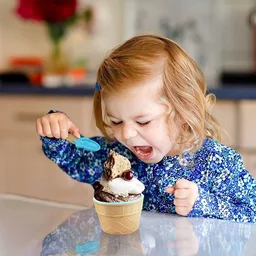 Ice Cream Bowl Set – 12-Pc Multi-Color Dessert Bowls | Jiaqi