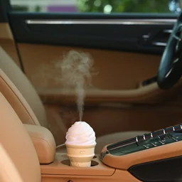 Ice Cream LED Humidifier – Portable Air Moisturizer & Fragrance Diffuser