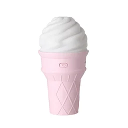 Ice Cream LED Humidifier – Portable Air Moisturizer & Fragrance Diffuser