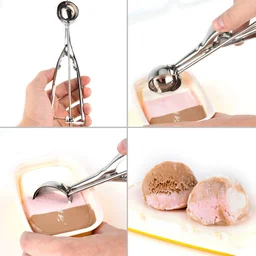 Ice Cream Scoop – Stainless Steel Easy Release Tool | Indo Glow