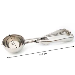 Ice Cream Scoop – Stainless Steel Trigger Release, 70 ML Capacity