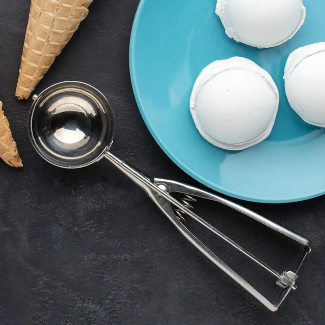 Ice Cream Scoop – Stainless Steel Trigger Release, 70 ML Capacity