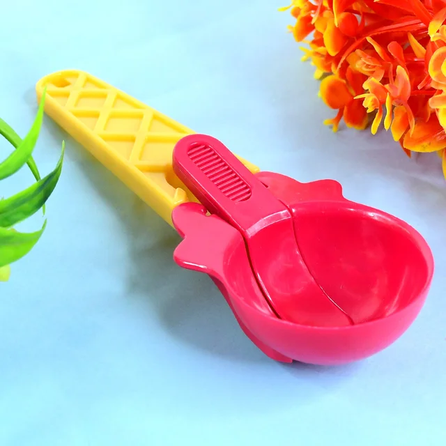 Ice Cream Scooper with Trigger Handle – Easy Melon & Sorbet Serving