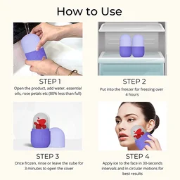 Ice Roller for Face & Eye Massage – Soothing Skincare | GlowForm