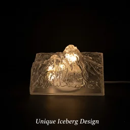 Iceberg Night Light – Flameless LED Decor for Home | Indo Glow