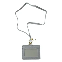 ID Card Holder with Adjustable Neck Strap – Durable & Professional