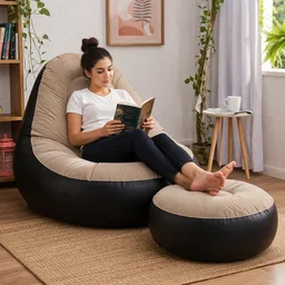 Inflatable Air Sofa Chair Set – Portable & Easy to Inflate for Indoor & Outdoor Relaxation