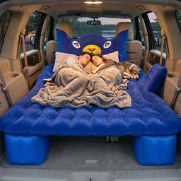 Inflatable Car Air Mattress Bed Set – Portable & Comfortable Sleep, Car Sofa